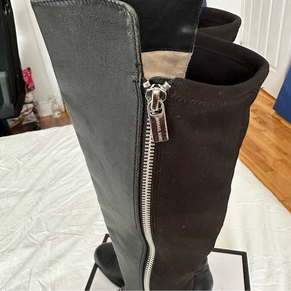 Michael Kors over the knee leather boots - Picture 8 of 10